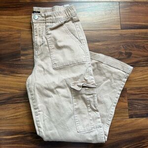 Women’s cargo jeans bottoms skater pants size medium rue 21